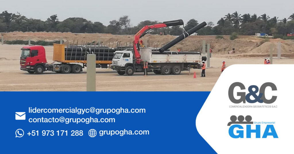 Grupo GHA - Venta, instalación y transporte de geomembranas