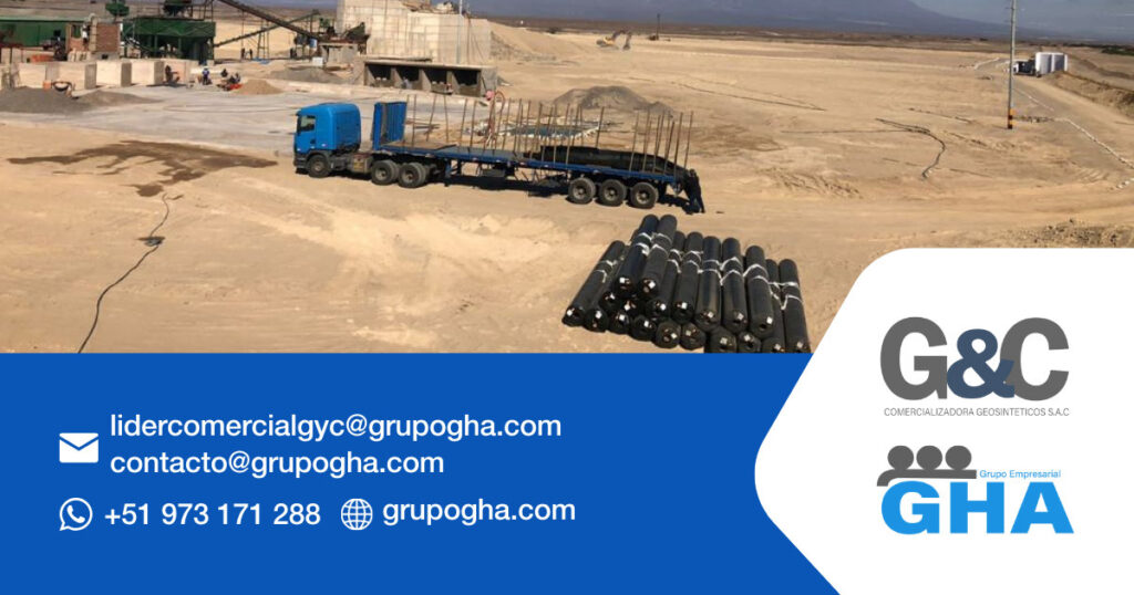 Grupo GHA - Venta, instalación y transporte de geomembranas